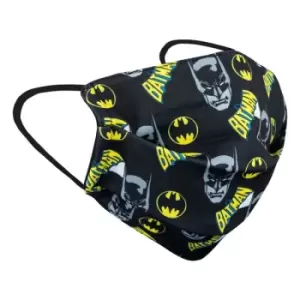 Image of DC Comics Face Mask Batman Black