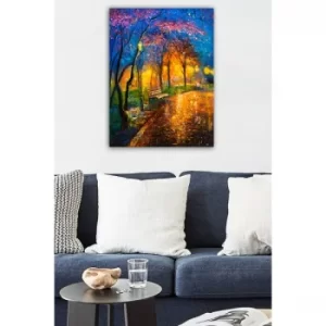 Image of 1066486481-5070 Multicolor Decorative Canvas Painting