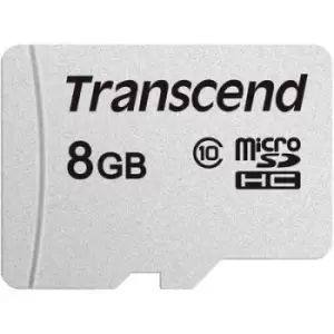 Image of Transcend Premium 300S microSDHC card 8GB Class 10