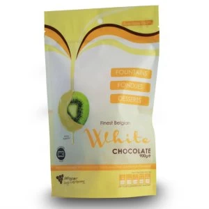 Image of JM Posner Finest Belgian White Chocolate Chips - 900g