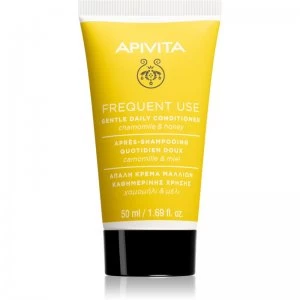 Image of Apivita Holistic Hair Care Chamomile & Honey Conditioner for Everyday Use With Chamomile 50ml
