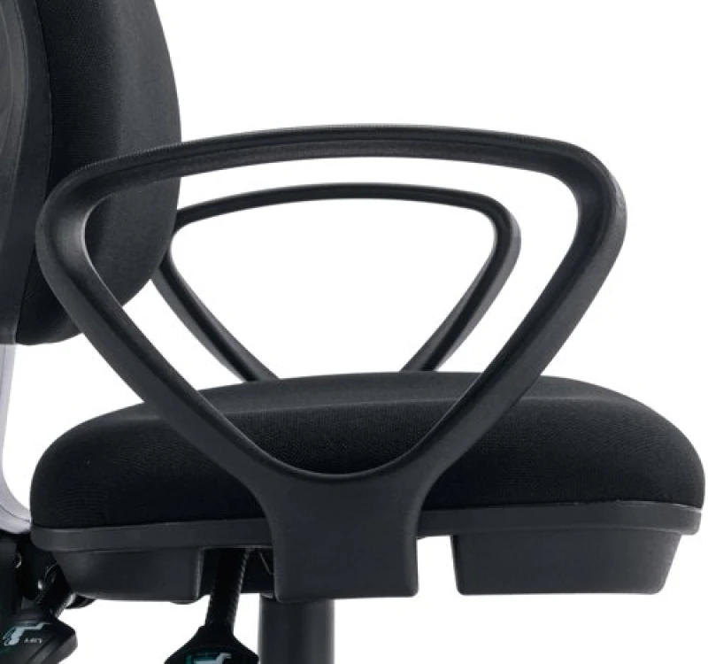 Image of Polaris Nesta Pair of Fixed Arms Black KF78001