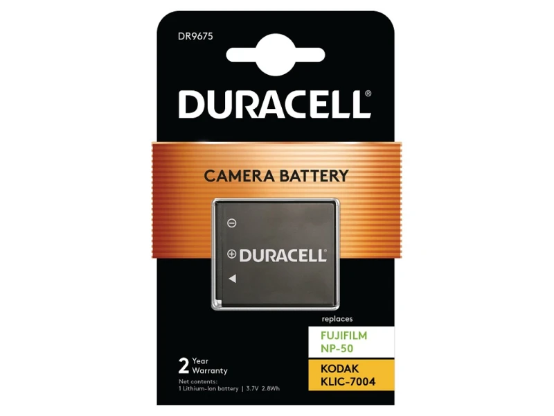 Image of Duracell Digital Camera Battery 3.7v 770mAh Lithium-Ion (Li-Ion) 770mAh 3.7V rechargeable battery