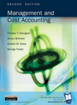 Image of Management and Cost Accounting by Charles T. Horngren Book