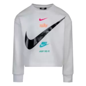 image of Nike Crew Sweater Infant Girls - White