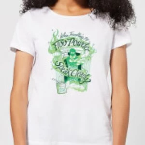 Image of Harry Potter Floo Powder Womens T-Shirt - White - 3XL
