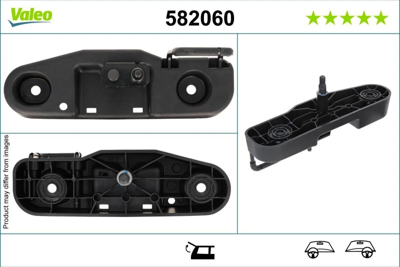 Image of Bracket, wiper motor VALEO 582060