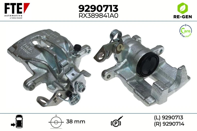 Image of Brake caliper FTE 9290713