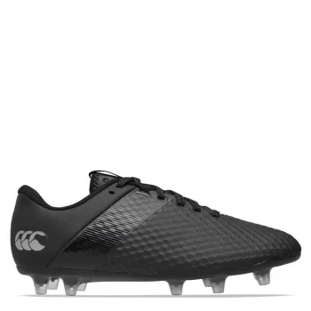 Image of Canterbury Phoenix 3 Pro Rugby Boots - Black/Silver