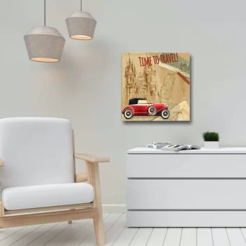 Image of 45452019C - 010 Multicolor Decorative Canvas Painting