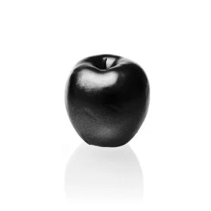 Image of Black Metallic Apple Candle