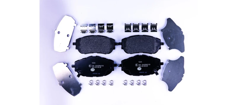 Image of HELLA Brake pad set HELLA 8DB 355 020-281