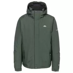 Image of Trespass Mens Donelly Waterproof Padded Jacket (L) (Olive)