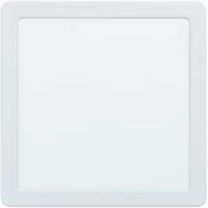 Image of Wall / Ceiling Flush Downlight 216mm White Square Spotlight 16.5W 3000K led