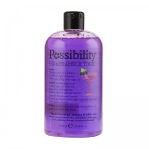 image of Possibility Gin Bramble Tonic 3 in 1 Body Wash Bath Foam