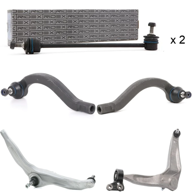 Image of RIDEX 772S0315 Control arm repair kit Front Axle Suspension Kit (772)