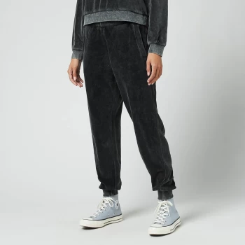 Image of Calvin Klein Jeans Womens Wash Velvet Pants - CK Black - L