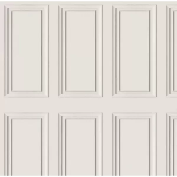 Image of Rasch Wood Panel Wallpaper The Design Library Wooden Panelling Effect Wallpaper Off White 283265 - Off White