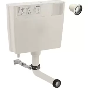 Image of Low Height Furniture Concealed Cistern Dual Flush Front Access + Button - Geberit