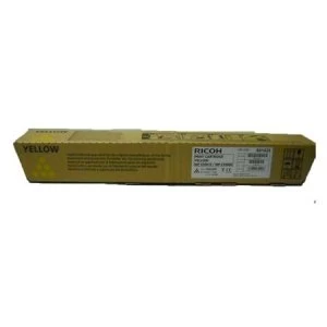 Image of Ricoh 841425 Yellow Laser Toner Ink Cartridge