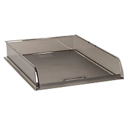 Image of Exacompta Letter Tray B4 Grey, Transparent Pack of 6