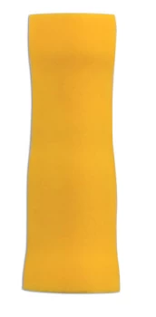 Image of Yellow Female Fully Ins. Push-On 6.3mm Pk 100 Connect 30212