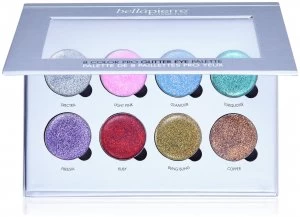 image of Bellapierre 8 Colour Pro Glitter Palette