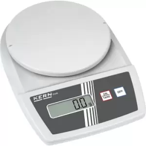 image of KERN Laboratory scales, 2 button operation, weighing range up to 3000 g, read-out accuracy 0.1 g, weighing plate 150 mm