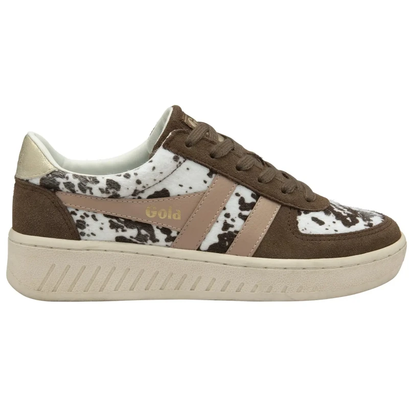 Image of Gola Womens suede Trainers Gola Grandslam Savanna Marron Female 36