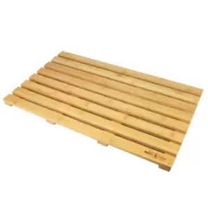 image of Bamboo Duckboard Bath Mat M&amp;W