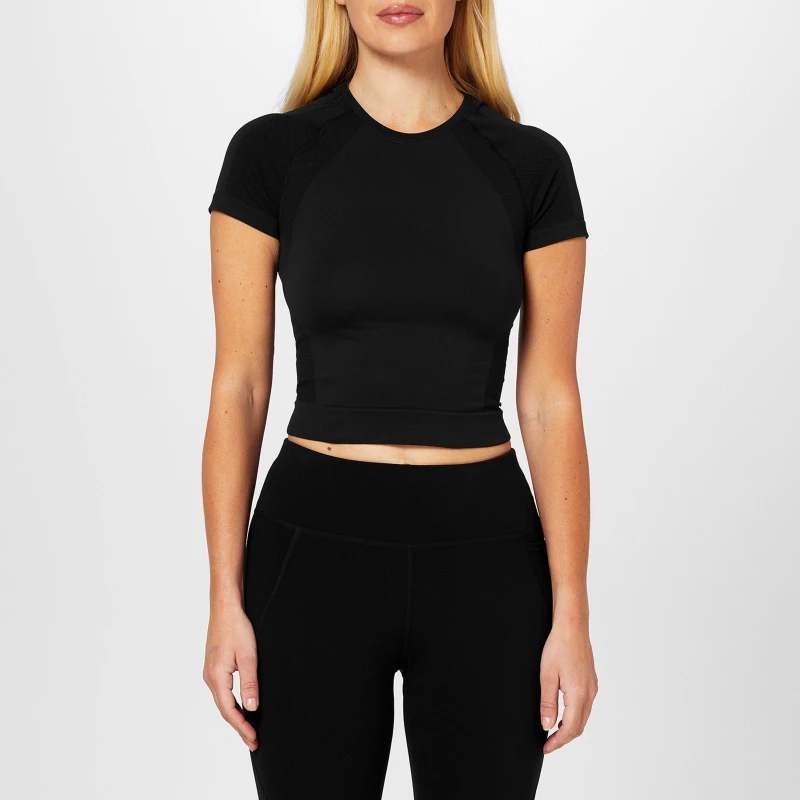 Image of Sweaty Betty SB Workout Tee - Black 10