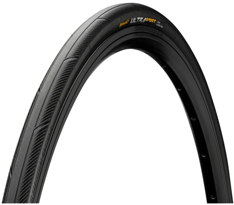 Image of Continental Ultra Sport III Tyre Foldable Puregrip Compound 700 X 25C Black