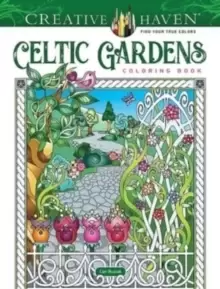 Image of Creative Haven Celtic Gardens Coloring Book