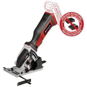 image of Einhell TE-CS 18/89 Li - Solo Mini handheld circular saw 89mm w/o battery, incl. cutting disc 18 V