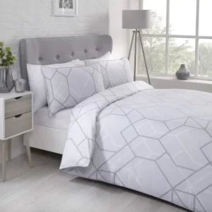 Image of Network Duvet Cover Bed Set, Multi, King