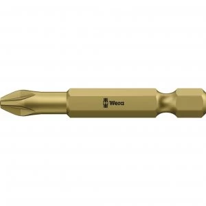 Image of Wera Torsion Extra Hard Pozi Screwdriver Bits PZ1 50mm Pack of 10