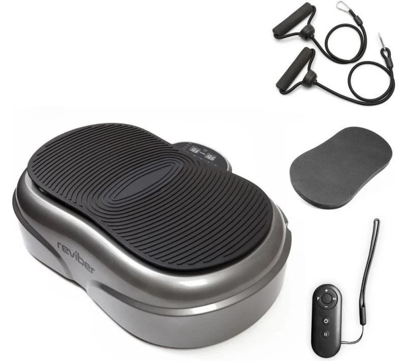 Image of REVIBER Fusion Vibration Plate Exerciser - Grey, Silver/Grey,Black 9321302000620