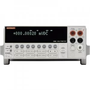 image of Keithley 2002 Bench multimeter Digital Calibrated to Manufacturers standards no certificate Display counts 1000