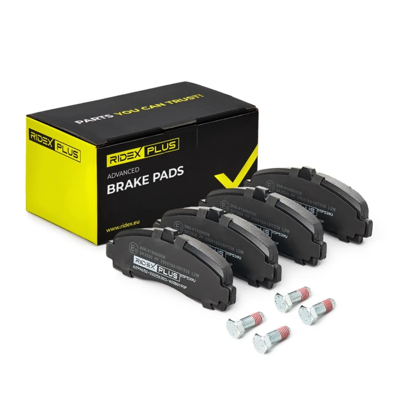 Image of RIDEX PLUS Brake pad set RIDEX PLUS 402B0190P
