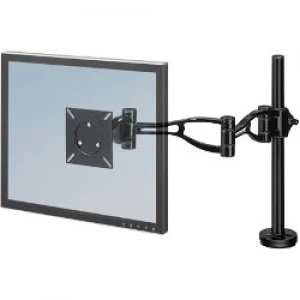 image of Fellowes Monitor Arm 8041601 Height Adjustable 32" Black