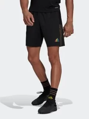 image of adidas Tiro Pride Shorts, Black, Size S, Men