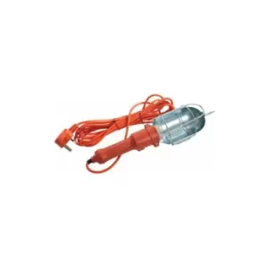 Image of 230V 60W Work Light Protective Bulb Cage 5m Cable Req. 60W Lamp