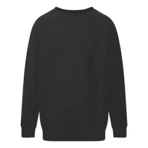 Image of SG Kids/Childrens Crew Neck Sweatshirt Top (Pack of 2) (5-6) (Black)
