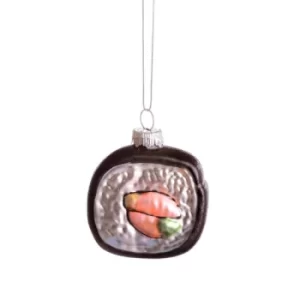 Image of Maki Sushi Roll Shaped Bauble