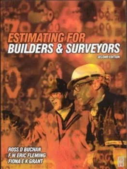 Image of Estimating for Builders and Surveyors by Ross D Buchan Paperback