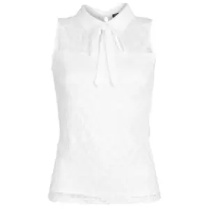 image of Morgan DINCO womens Blouse in White - Sizes S,XS