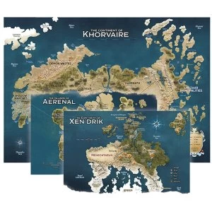 Image of Dungeons & Dragons Eberron Map Set