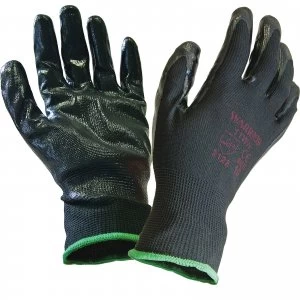 image of Scan Inspection Gloves Black Pack of 12 L