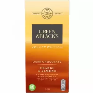 Image of Green And Black's Chocolate Bar Dark Orange - 90g (18 minimum)