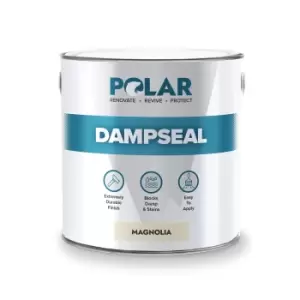 image of Polar Damp Seal - Magnolia Anti Damp Paint 2.5L